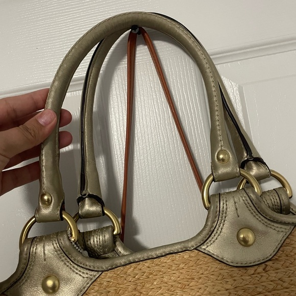 Coach Tan and Gold Women's Tote Bag - Picture 10 of 10